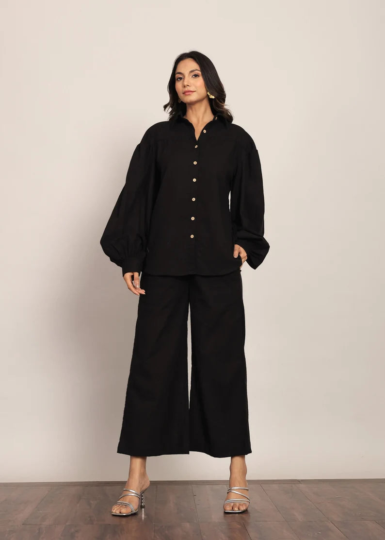 Black Classic Co-Ord Set