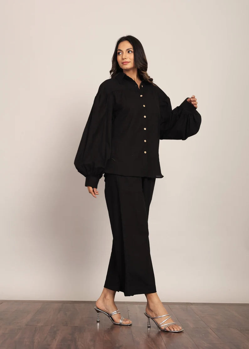 Black Classic Co-Ord Set