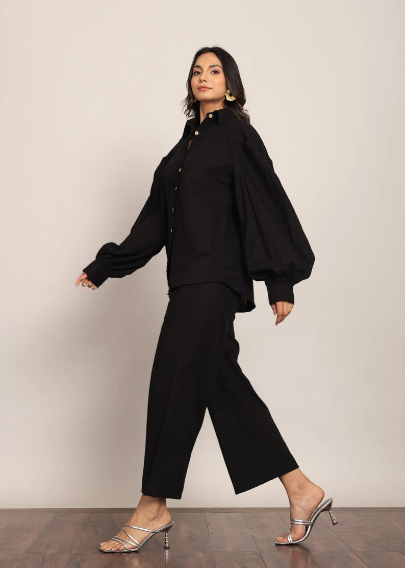 Black Classic Co-Ord Set