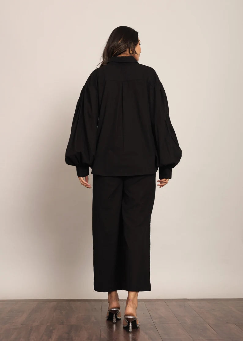 Black Classic Co-Ord Set
